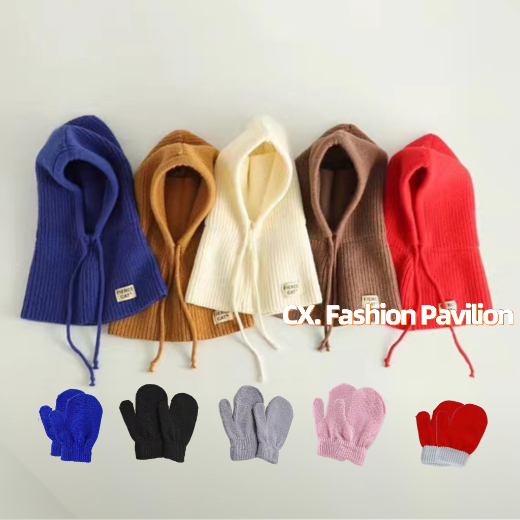 Set Áo Len Dây Rút Màu Kẹo Ngọt Thời Trang Hàn Quốc Cho Bé