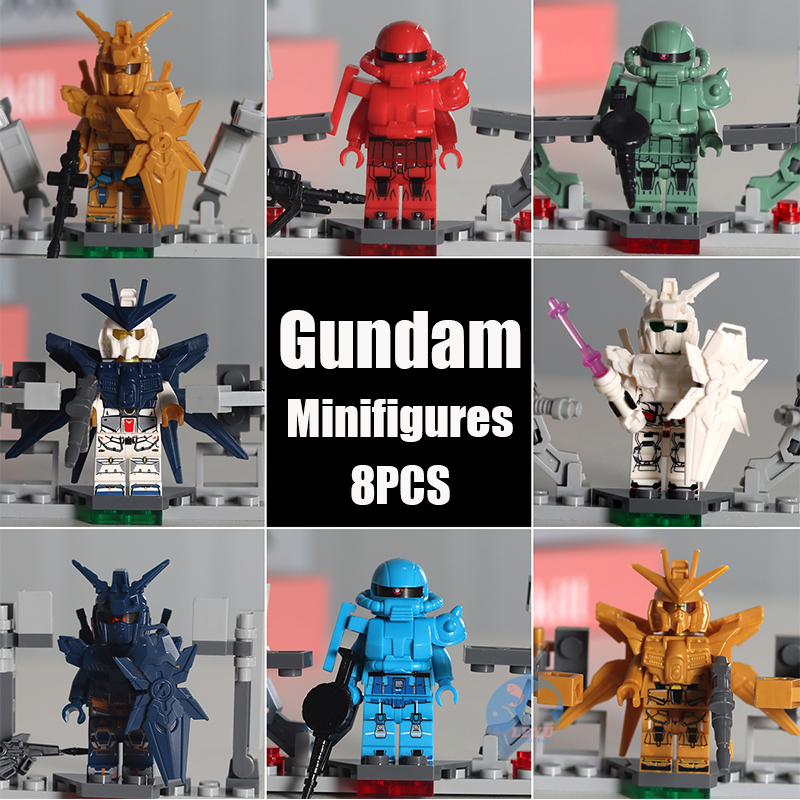 Leyu moc gundam Mô Hình Đồ Chơi 4 Trong 1 Với Hộp Trưng Bày