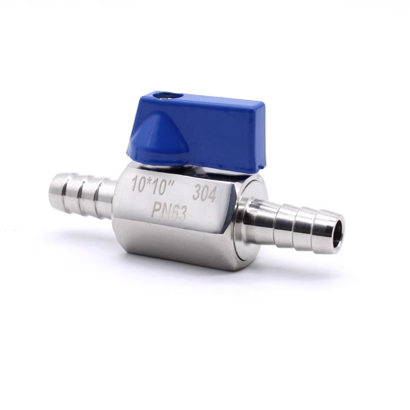 Van Bi mini 2 Chiều Bằng Thép Không Gỉ 304 8mm 10mm 12mm
