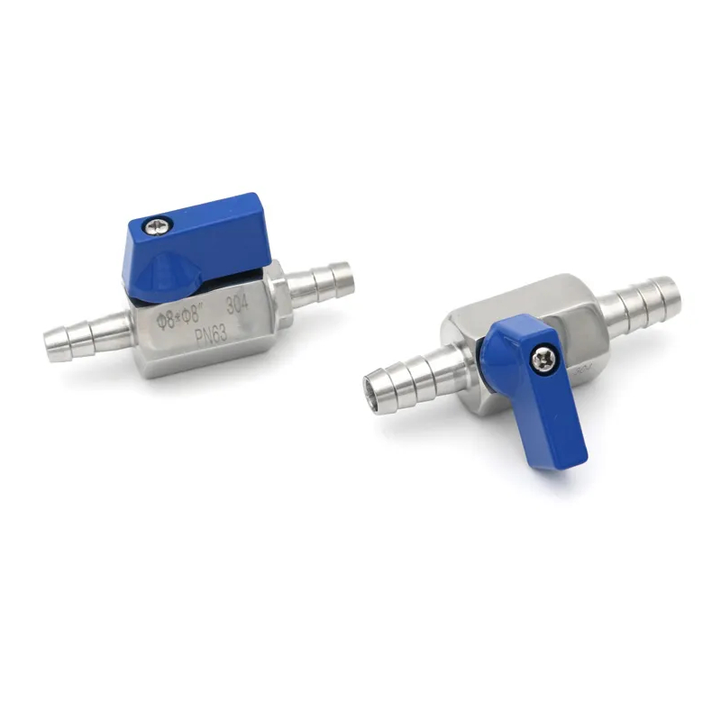 Van Bi mini 2 Chiều Bằng Thép Không Gỉ 304 8mm 10mm 12mm
