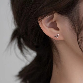 Bông Tai Mạ Bạc 925 Thiết Kế Đơn Giản Phong Cách Mới Mùa Hè Cho Nữ