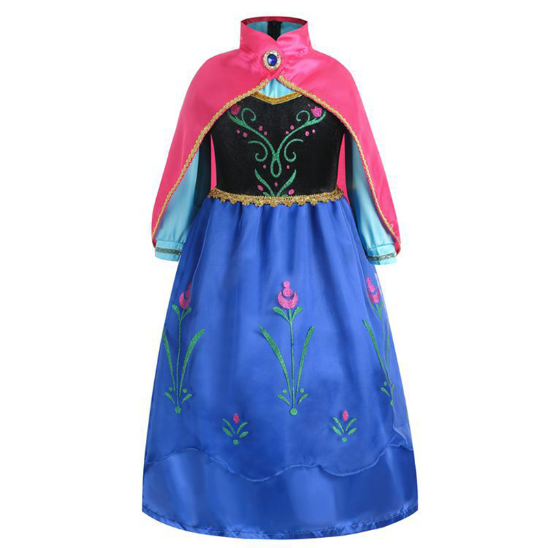 Trẻ Em Bé Gái Frozen Đầm Trang Phục Công Chúa Anna Elsa Disney Váy Công Chúa Dự Tiệc Lạ Mắt Sinh Nhậ