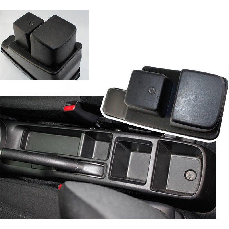 Hộp Tỳ Tay Hai Tầng Cao Cấp Có Thể Điều Chỉnh Cho Xe Hơi honda jazz gk5
