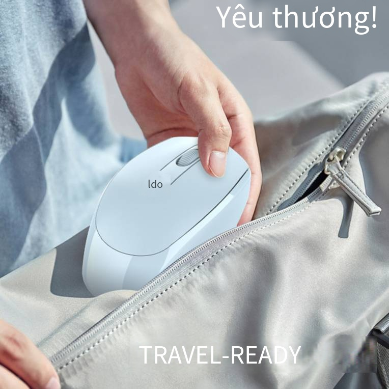 Chuột Không Dây Im Lặng Máy Tính Xách Tay Bàn Văn Phòng Gia Đình Unisex
