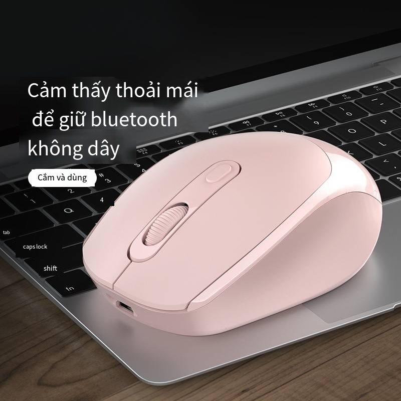 Chuột Không Dây Im Lặng Máy Tính Xách Tay Bàn Văn Phòng Gia Đình Unisex