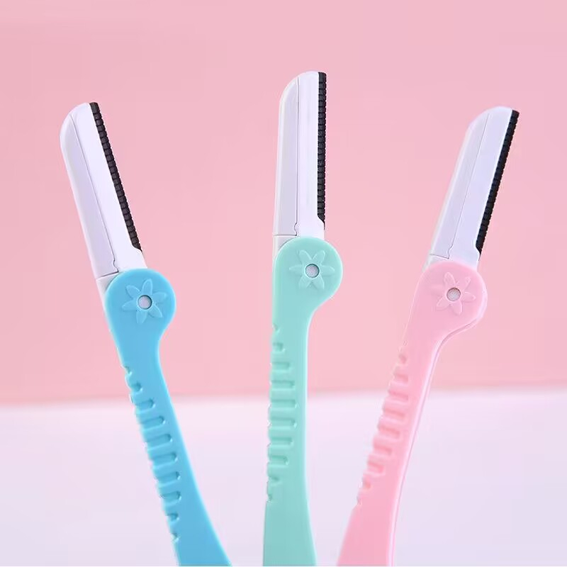 Set 3 Dao Cạo Lông Mày Tạo Hình Khuôn Mặt Thời Trang Cho Nữ