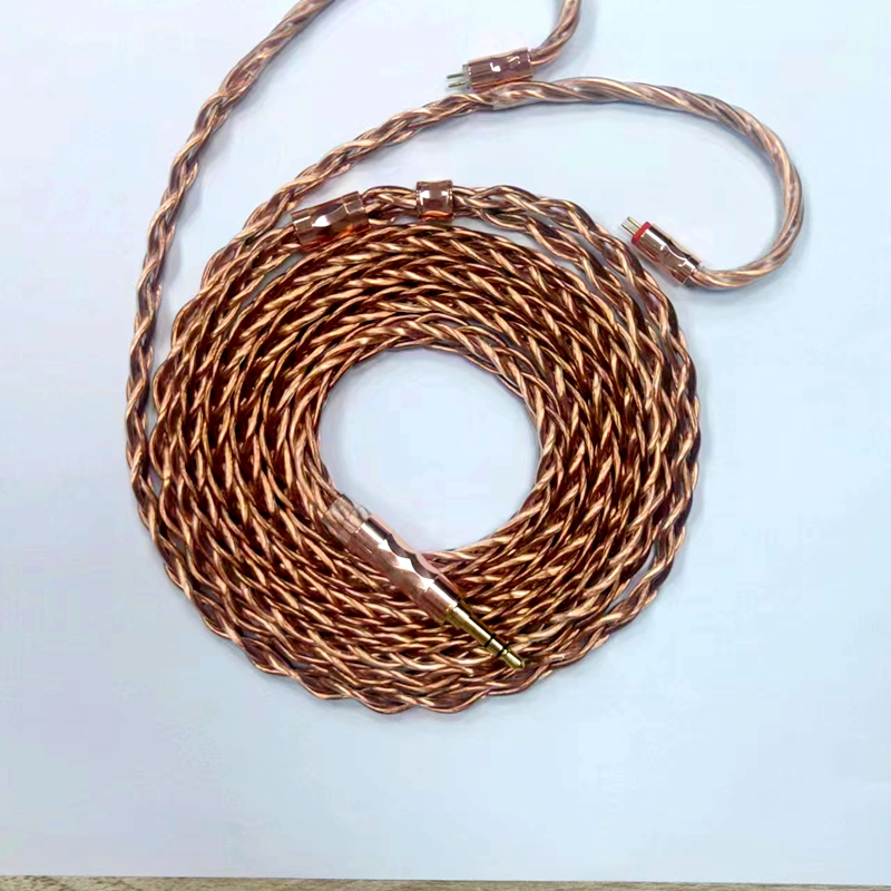 Dây Cáp Âm Thanh hifi 8 Lõi Đồng Sáng 7n + 7n