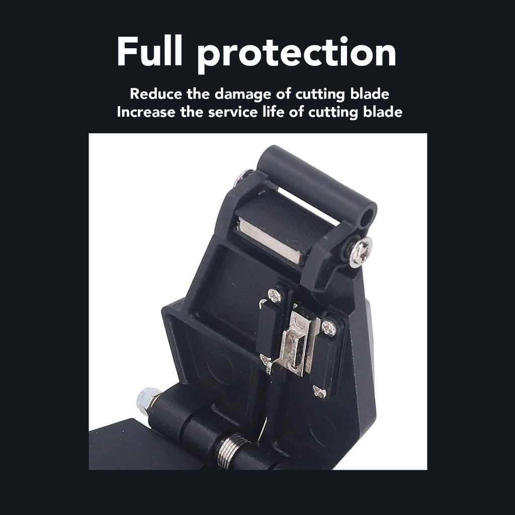 Bán nóng Sợi Cleaver D125μm Hàn lạnh Nóng chảy Đa năng Pigtail Leather Cable Máy cắt sợi quang