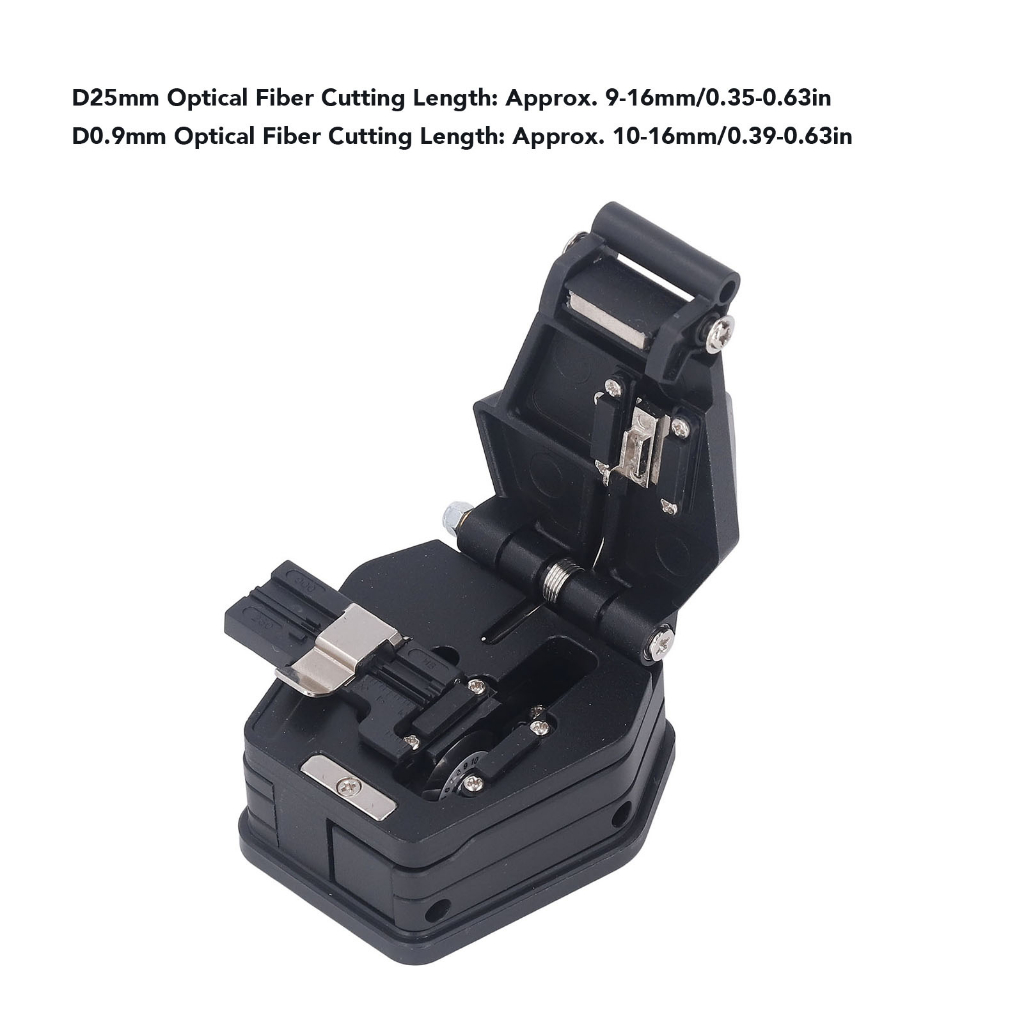 Bán nóng Sợi Cleaver D125μm Hàn lạnh Nóng chảy Đa năng Pigtail Leather Cable Máy cắt sợi quang