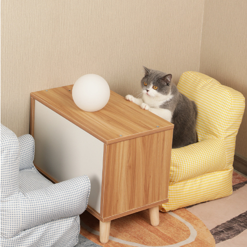 Giường sofa cho mèo - Đệm nằm cho thú cưng hình sofa Không thấm nước Có thể giặt được Thoáng khí thoải mái