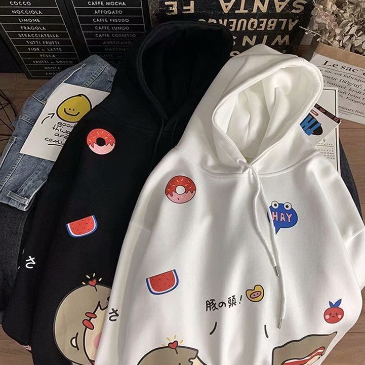 Áo Hoodie Phong Cách harajuku Nhật Bản Thời Trang Mới 2023 Dành Cho Nam