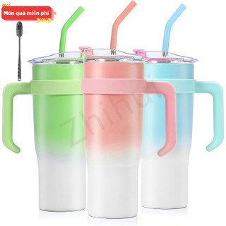 Ly giữ nhiệt Bình giữ nhiệt nóng lạnh 1200ml Chai nước 304 Chai Thể thao Thép không gỉ Chai cách nhiệt Chai Cup Cà phê giữ nhiệt inox VACUUM CUP-Zhihui
