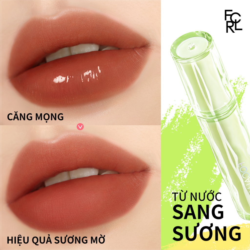 Focallure Son Môi Dạng Lỏng Dưỡng Ẩm Lâu Trôi Không Dính Tiện Dụng