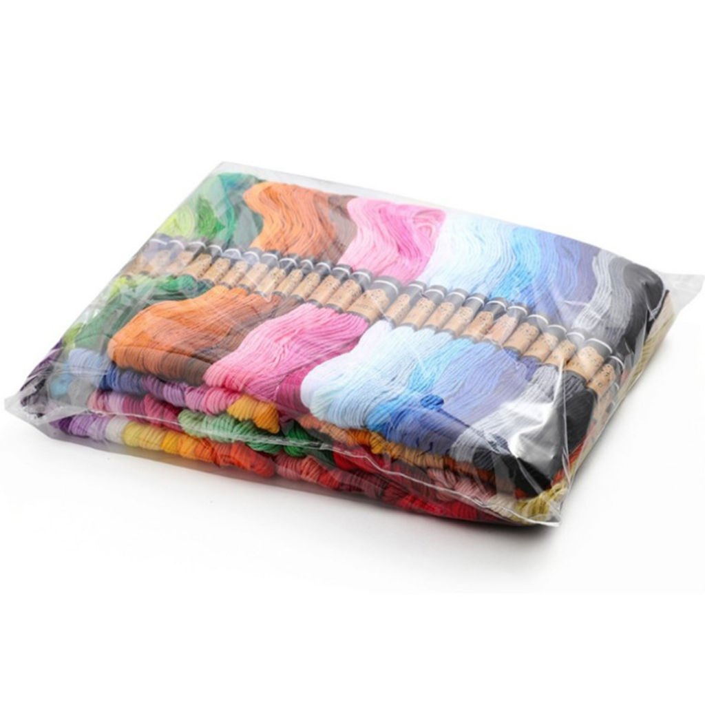 Set 100 tép chỉ thêu tranh Cuticate cho người mới bắt đầu