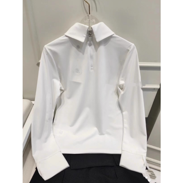 Áo Thun Thể Thao Tay Dài Cổ Bướm Thoải Mái Phong Cách Hàn Quốc Thời Trang Thu Đông 2023