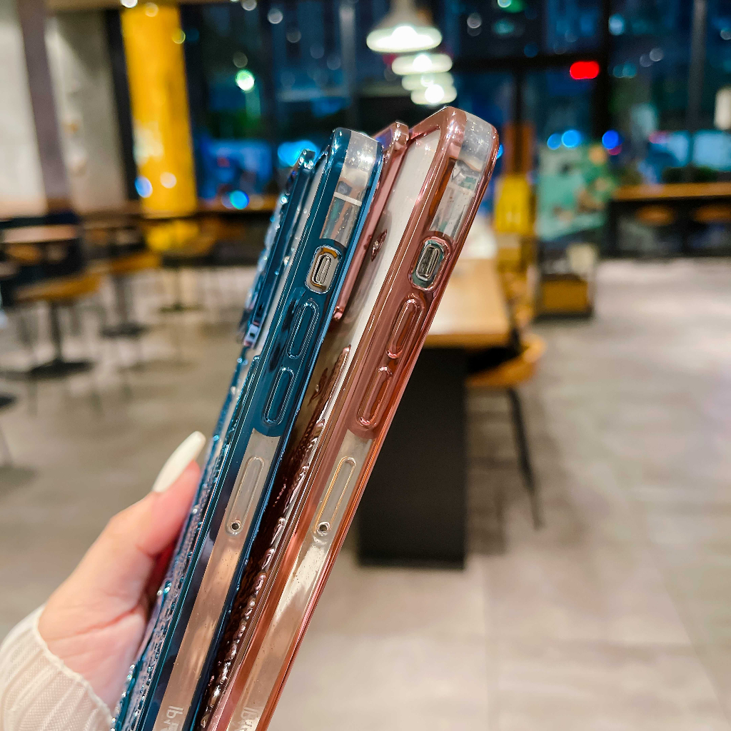 Ốp Điện Thoại Trong Suốt Mạ Vàng Hình Đôi Cánh Thiên Nga Cho iphone 15 pro 14 promax 15plus 15promax 14pro