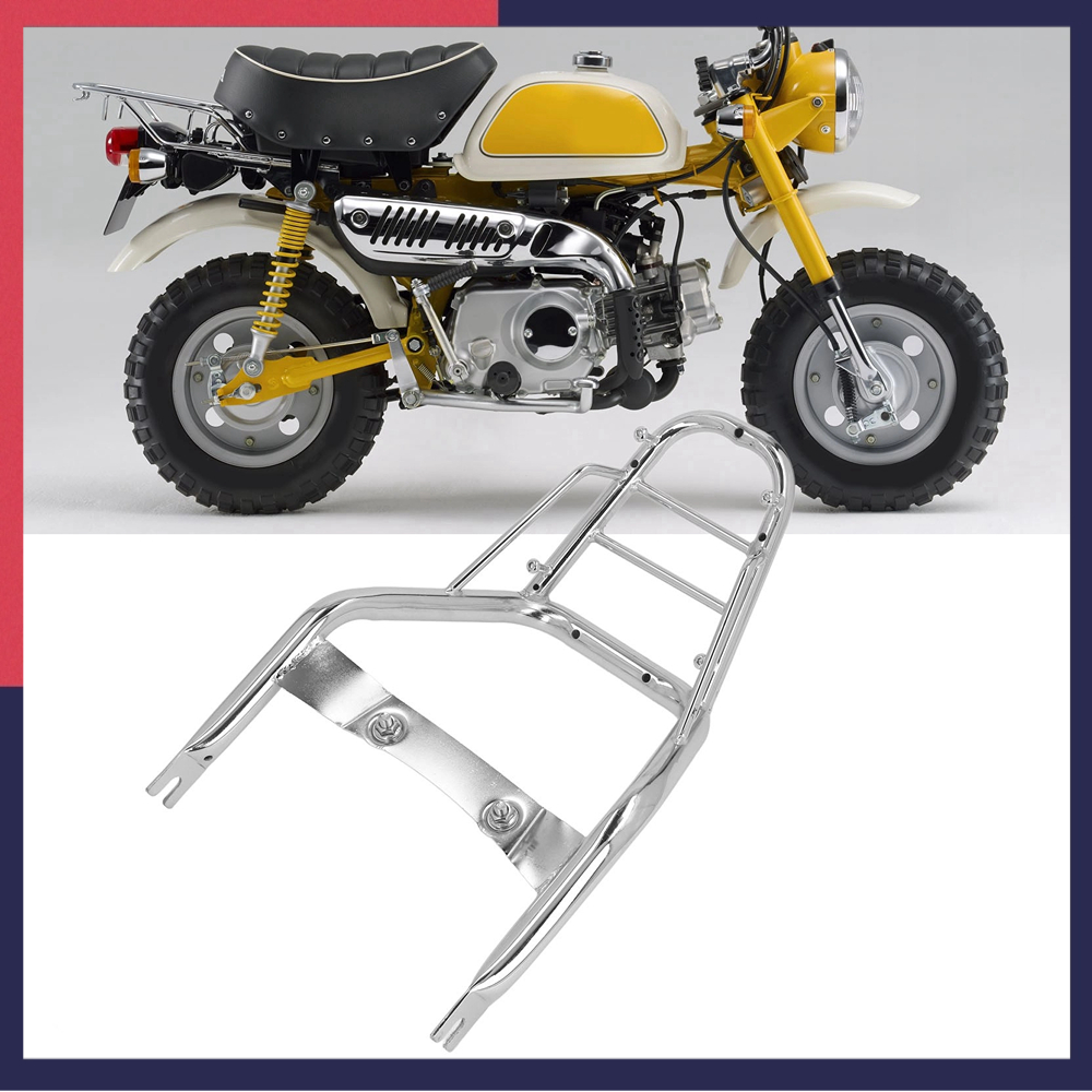Motorlife Giá Để Hành Lý Phía Sau Bằng Thép Carbon Mạ Chrome Đồ Thay Thế Cho MONKEY 125 2018‑2022