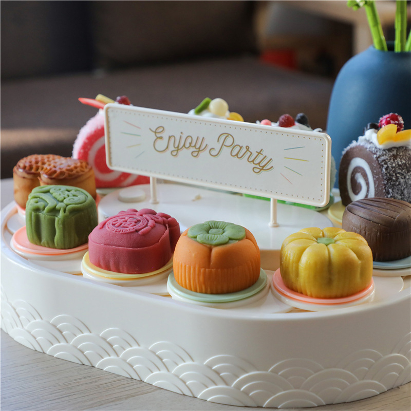 Best cook Xoay Cupcakes Máy Tự Động Bàn Hiển Thị Khay Cho Trẻ Em Quà Tặng Tiệc Sinh Nhật cmman13.vn