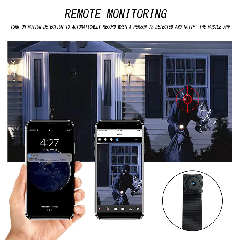 Camera Điện Thoại Thông Minh cctv 4k Kết Nối wifi full hd 2.0mp hd 1920 * 1080p