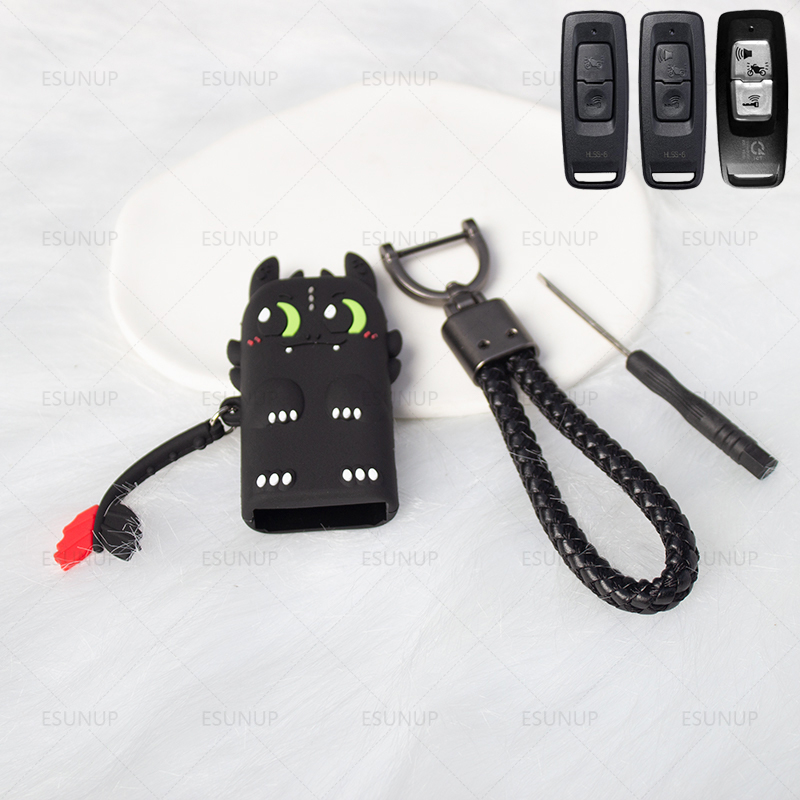 Hoạt Hình Vỏ Bọc Chìa Khóa Điều Khiển Từ Xa Cho honda vision pcx160 vario160 Coopy2023 click 125 / 160 sh mode