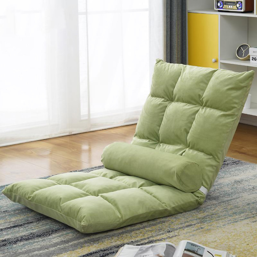 Sunny corner Có hàng sẵn Tatami Sofa Ghế Lưng Phòng Ngủ Đơn Sàn Ban Công Nhỏ Đệm