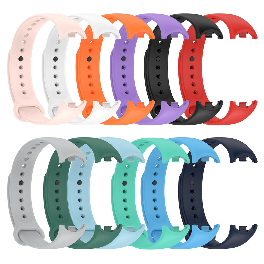 Silicone Dây Đeo Silicon Thay Thế Cho Đồng Hồ Thông Minh Xiaomi Mi Band 8