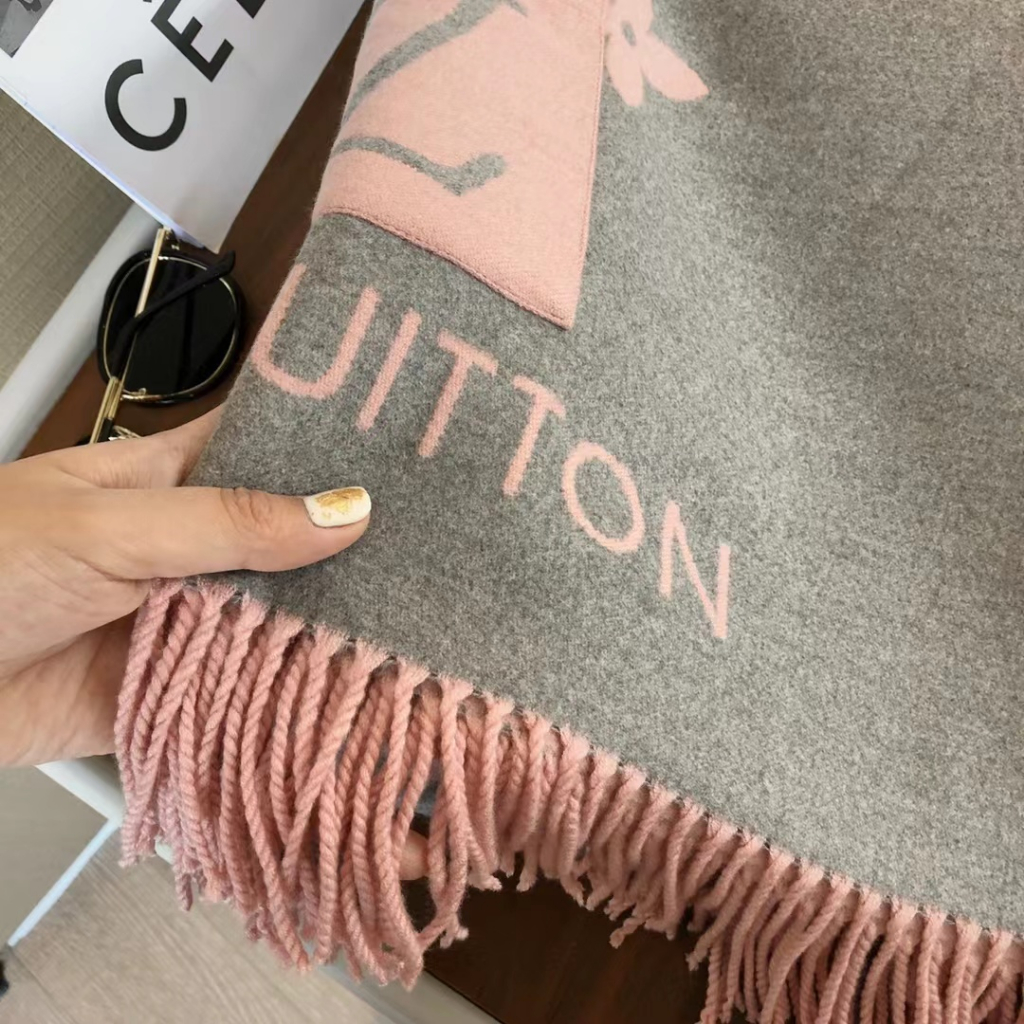 Khăn Choàng Len Kẻ Sọc Ca Rô Chất Lượng Cao Thời Trang Thu Đông unisex 65x180cm