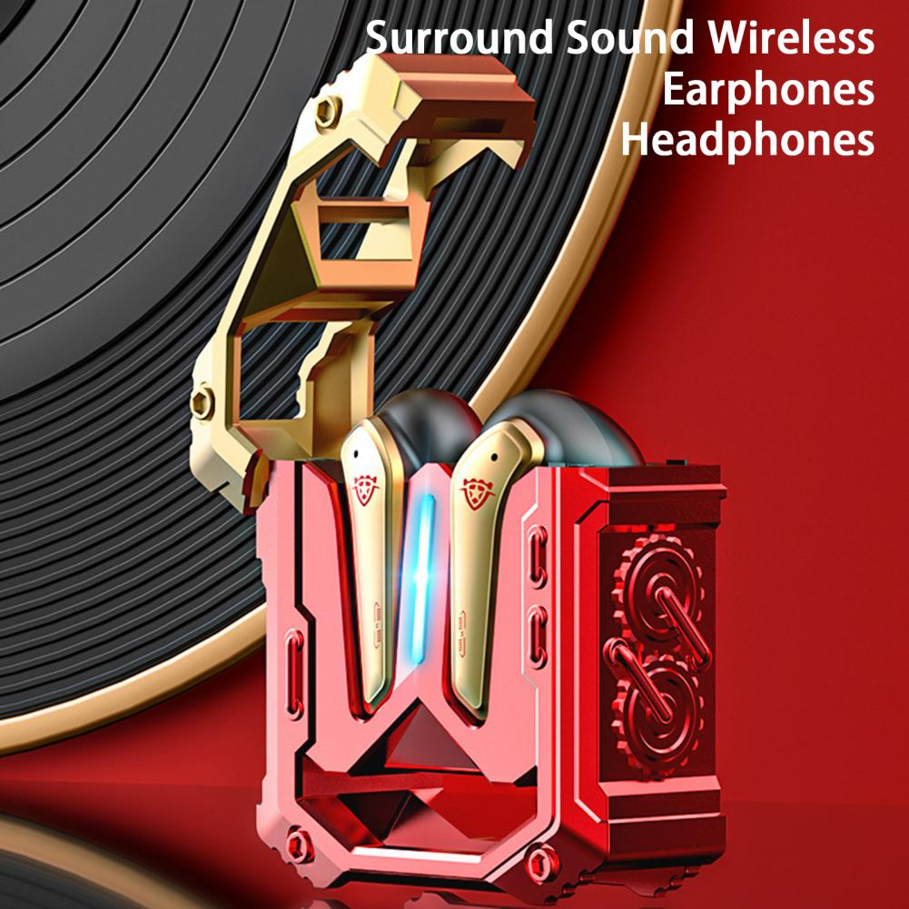 Tai nghe không dây TZUZL H08 TWS 9D bluetooth 5.3 có micrô chất lượng cao
