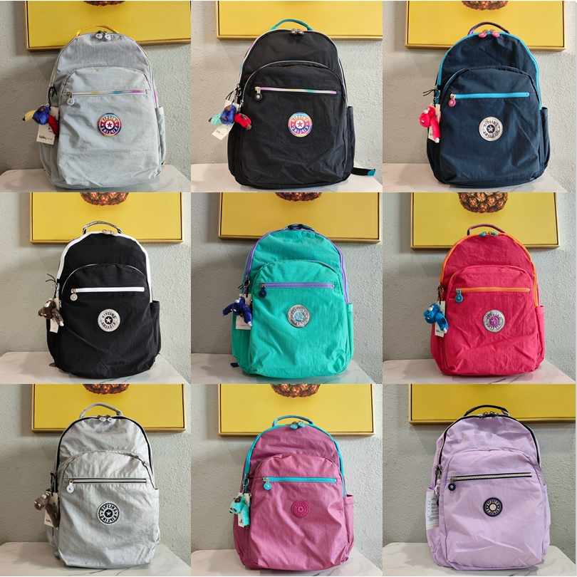 Kipling Ba Lô nylon Chống Thấm Nước Phiên Bản Giới Hạn 21305