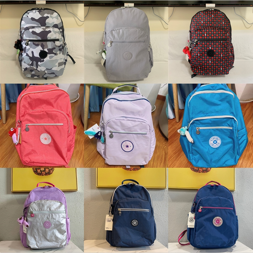 Kipling Ba Lô nylon Chống Thấm Nước Phiên Bản Giới Hạn 21305