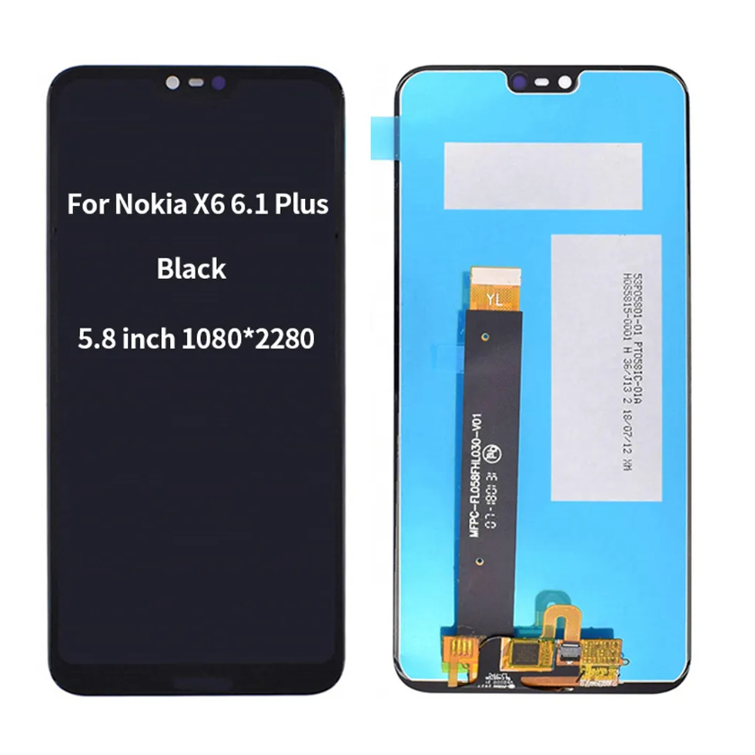 Màn Hình lcd Cảm Ứng Thay Thế Cho nokia x6 x7 8.1 6.1 plus