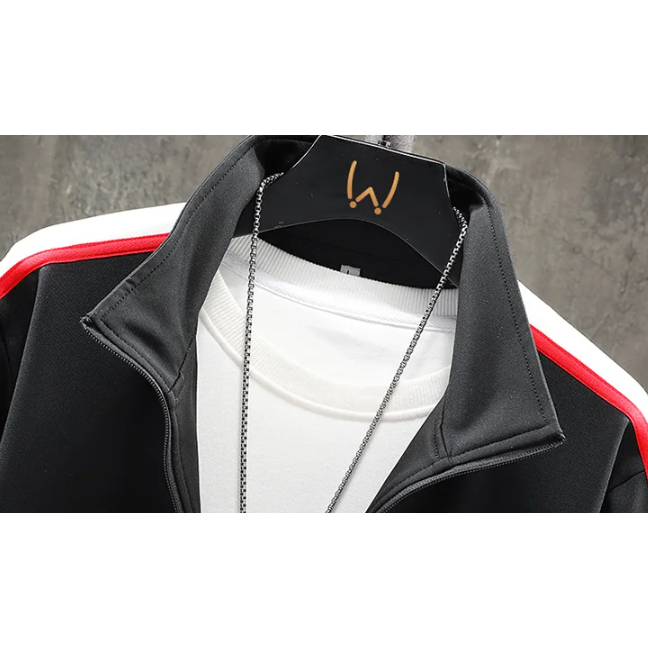 Áo khoác bóng chày cổ đứng thời trang thu đông cho nam