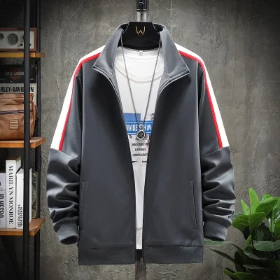 Áo khoác bóng chày cổ đứng thời trang thu đông cho nam