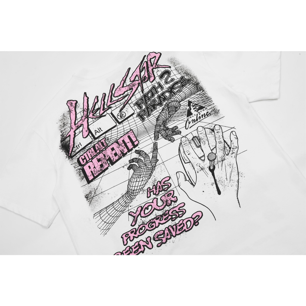 Áo Thun cotton Ngắn Tay In Hình radio hellstar path 2 Cho Nam
