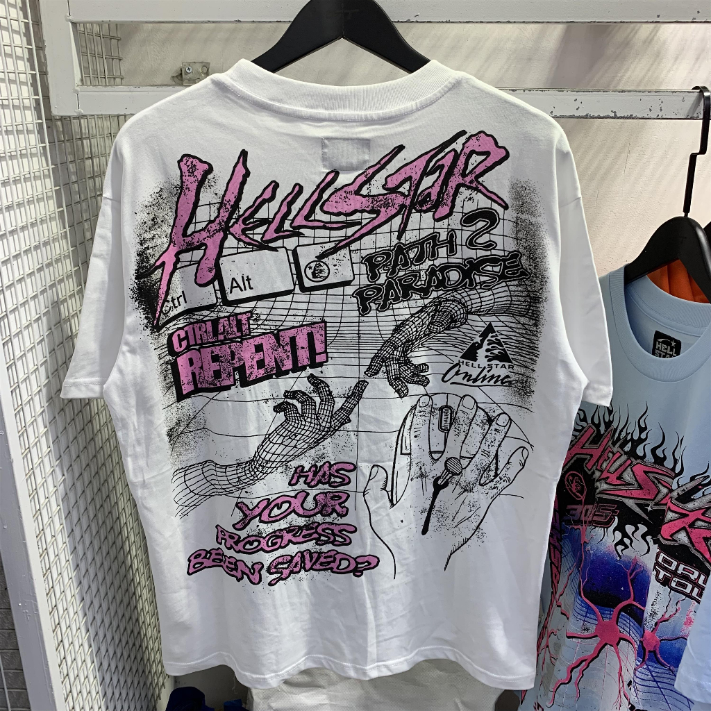 Áo Thun cotton Ngắn Tay In Hình radio hellstar path 2 Cho Nam
