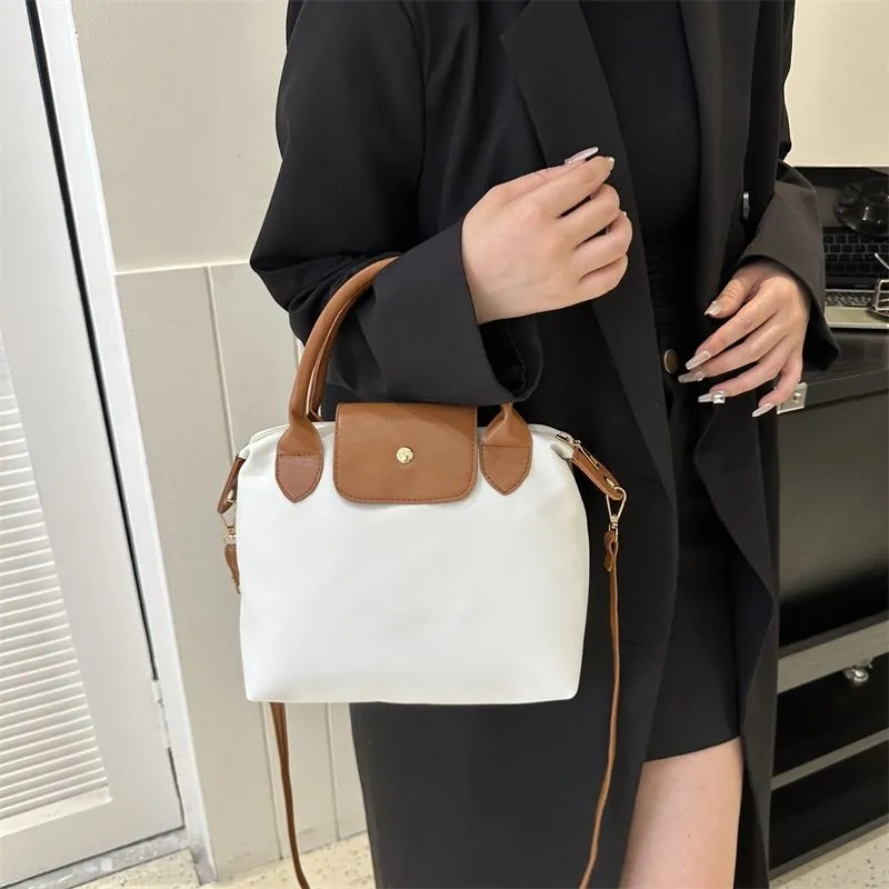 LONGCHAMP Túi Xách nylon Có Tay Cầm Dài Tiện Lợi Dành Cho Nữ 1877