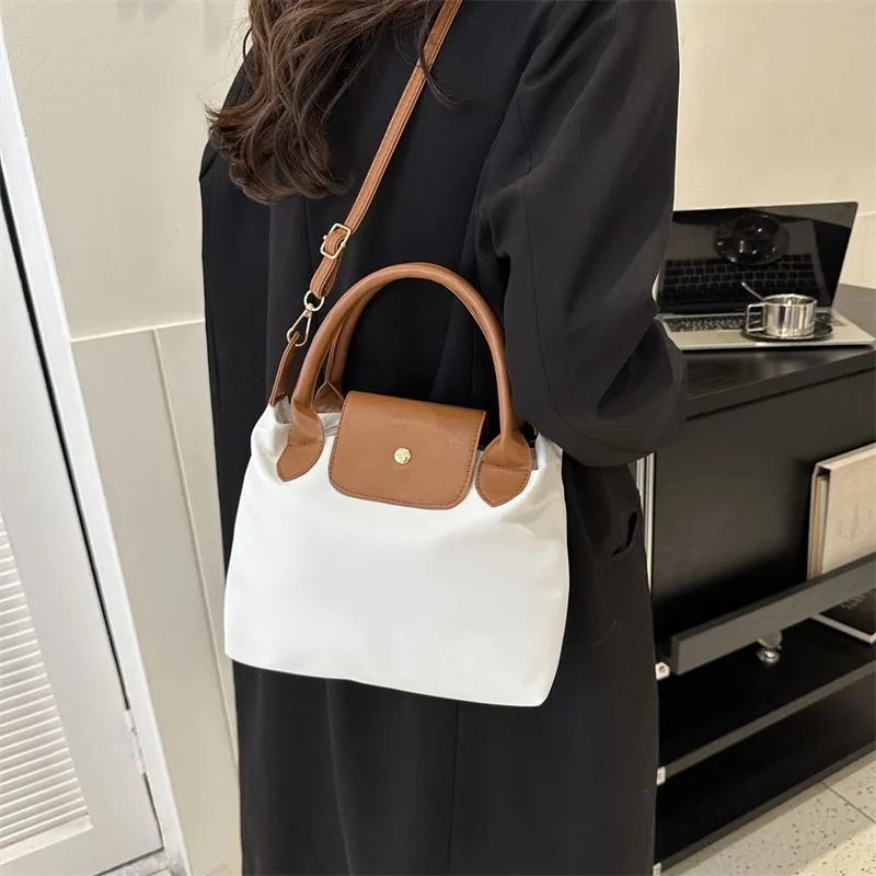 LONGCHAMP Túi Xách nylon Có Tay Cầm Dài Tiện Lợi Dành Cho Nữ 1877