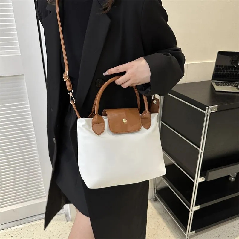 LONGCHAMP Túi Xách nylon Có Tay Cầm Dài Tiện Lợi Dành Cho Nữ 1877