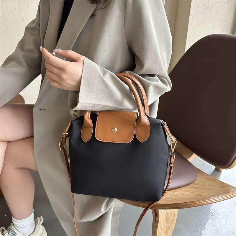 LONGCHAMP Túi Xách nylon Có Tay Cầm Dài Tiện Lợi Dành Cho Nữ 1877