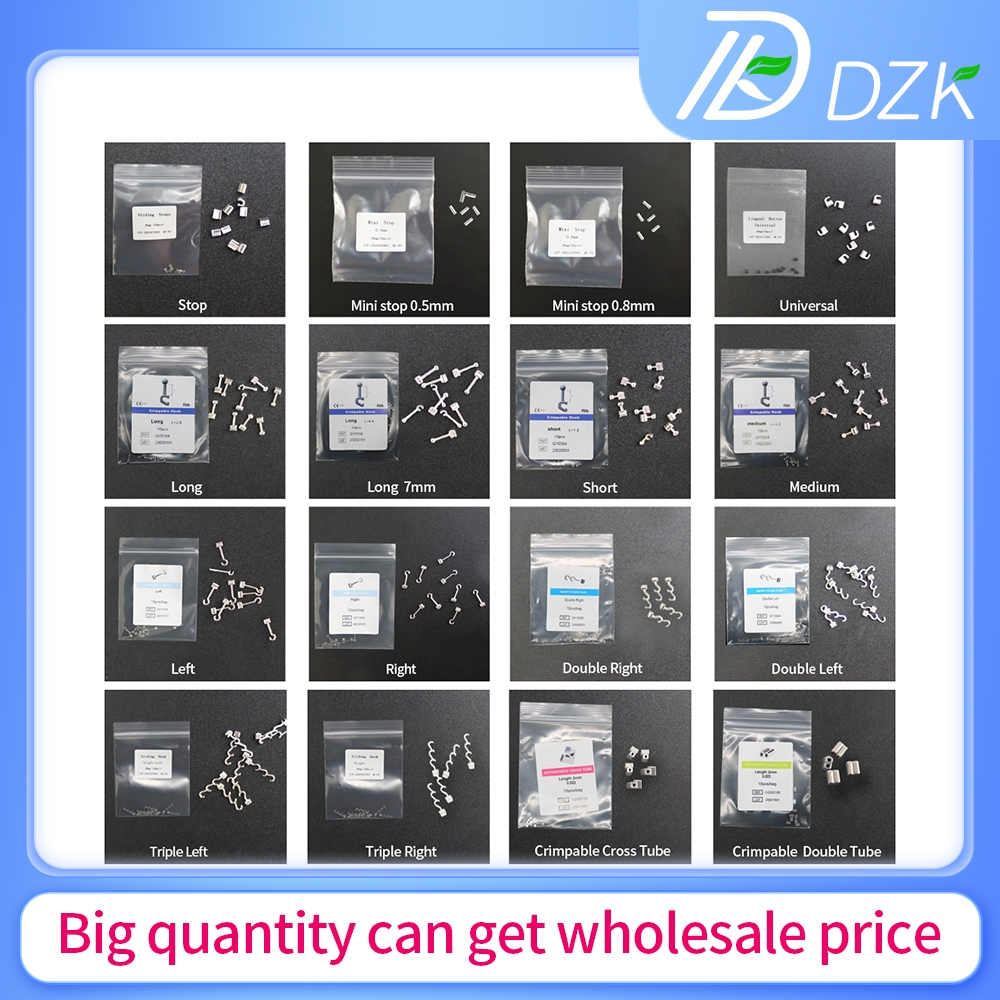 1 Gói 10 Cái Móc Trượt Chỉnh Hình Răng 1Pack 10pcs Orthodontic Dental Sliding Hook