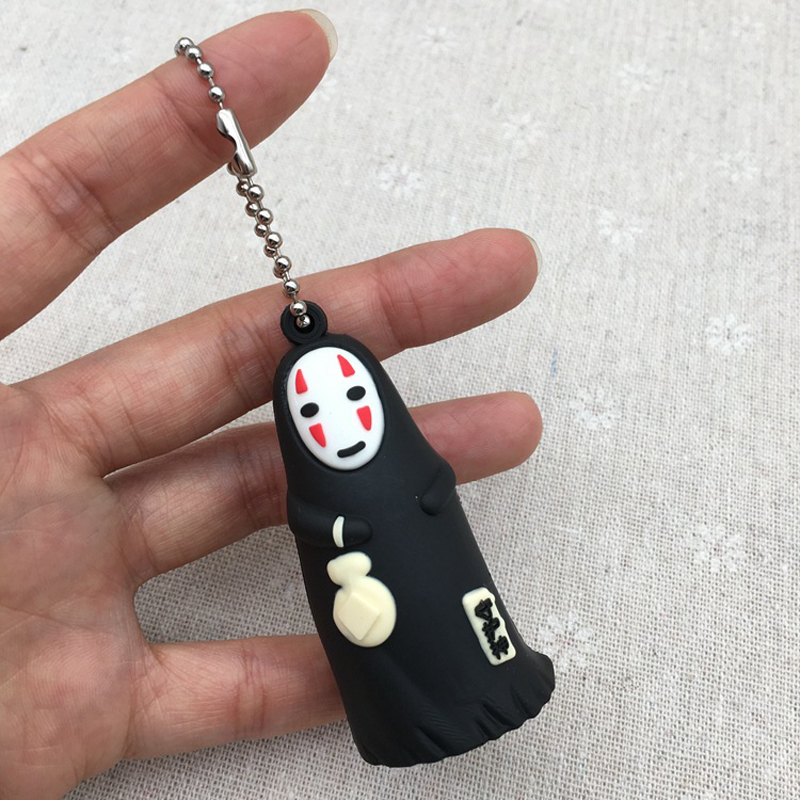 Móc Khóa Mô Hình Nhân Vật miyazaki hayao studio ghibli spirited away 6cm Bằng pvc