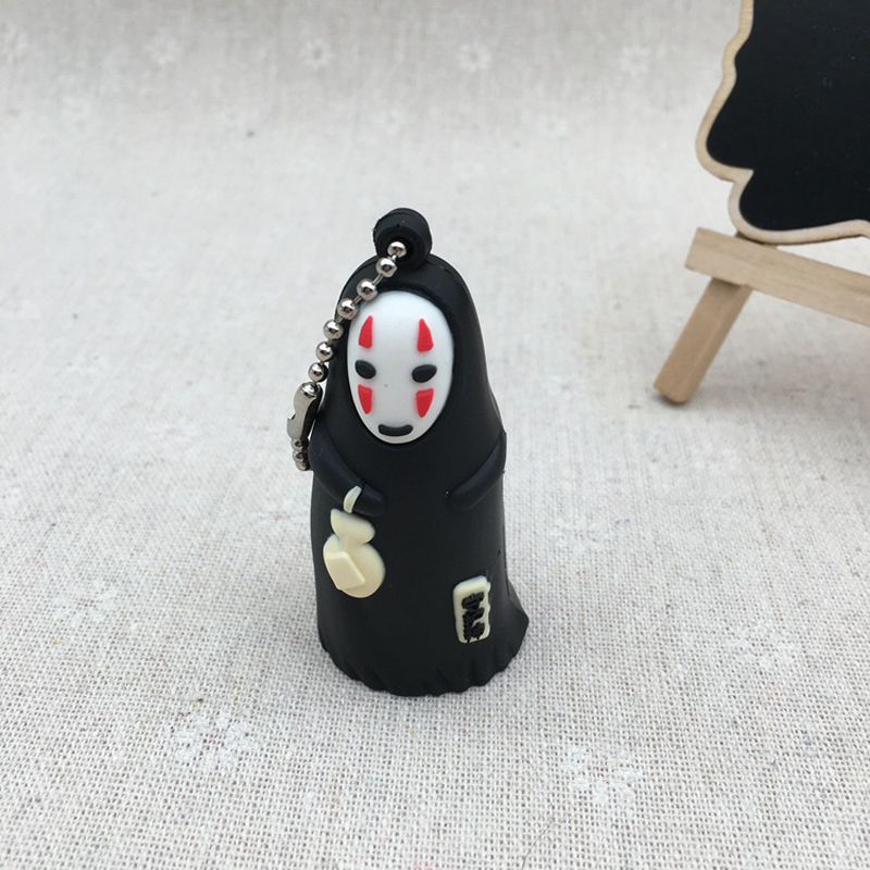 Móc Khóa Mô Hình Nhân Vật miyazaki hayao studio ghibli spirited away 6cm Bằng pvc