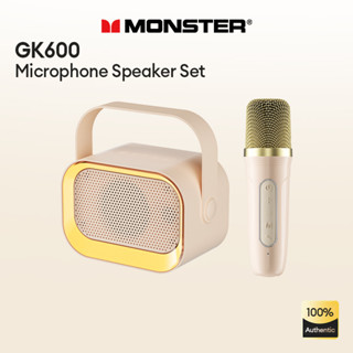 Loa Bluetooth Monster GK600 Dung Lượng Lớn Tuổi Thọ Pin Dài độ Trễ Thấp Khả Năng Tương Thích Thông Minh