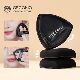 Gecomo Mút Trang Điểm Da pu Hình Tam Giác Dạng Lỏng Tiết Kiệm Nhanh Chóng