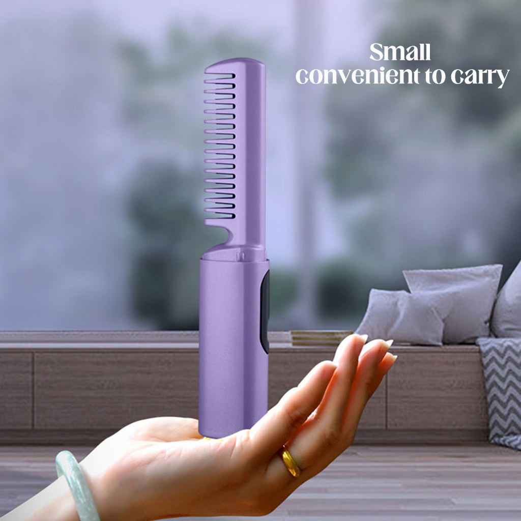 Máy Duỗi / Uốn Tóc Bằng Điện Nhanh Chóng Cho Nữ