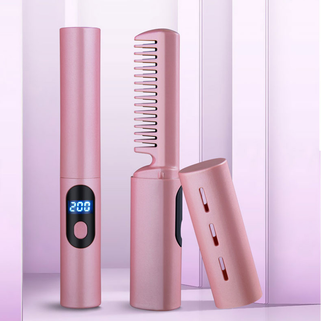 Máy Duỗi / Uốn Tóc Bằng Điện Nhanh Chóng Cho Nữ