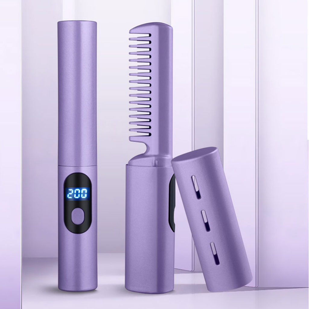 Máy Duỗi / Uốn Tóc Bằng Điện Nhanh Chóng Cho Nữ