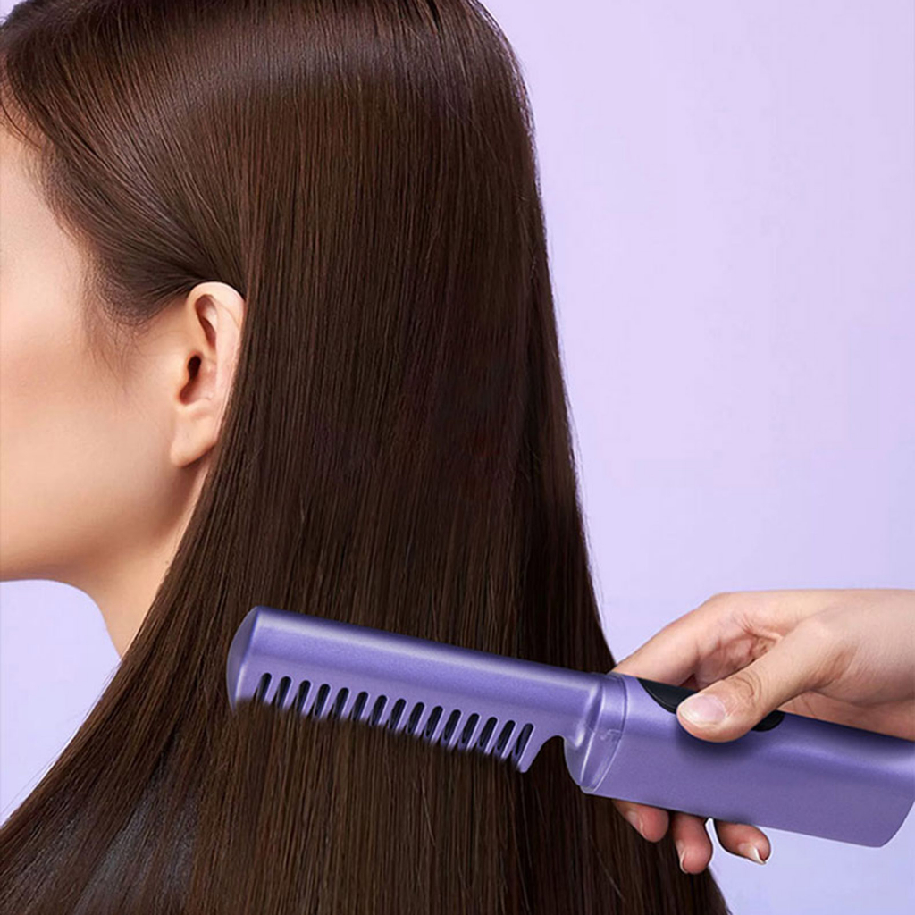 Máy Duỗi / Uốn Tóc Bằng Điện Nhanh Chóng Cho Nữ