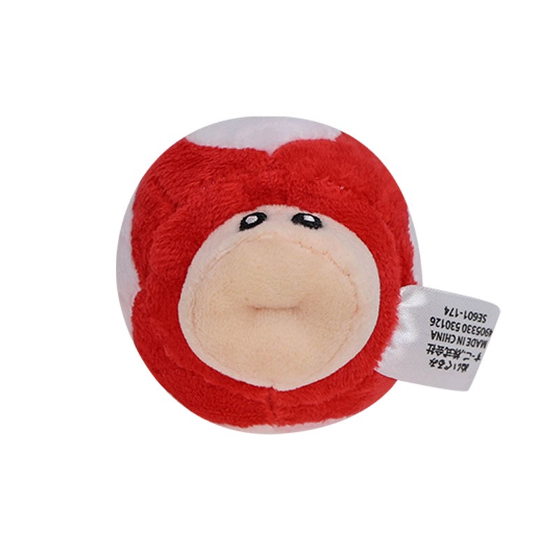 NINTENDO Nhân Vật super mario 8cm Kiểu Nhật Bản Dễ Thương Búp Bê Nhồi Bông Hình Cây Nấm Đỏ Mềm Mại