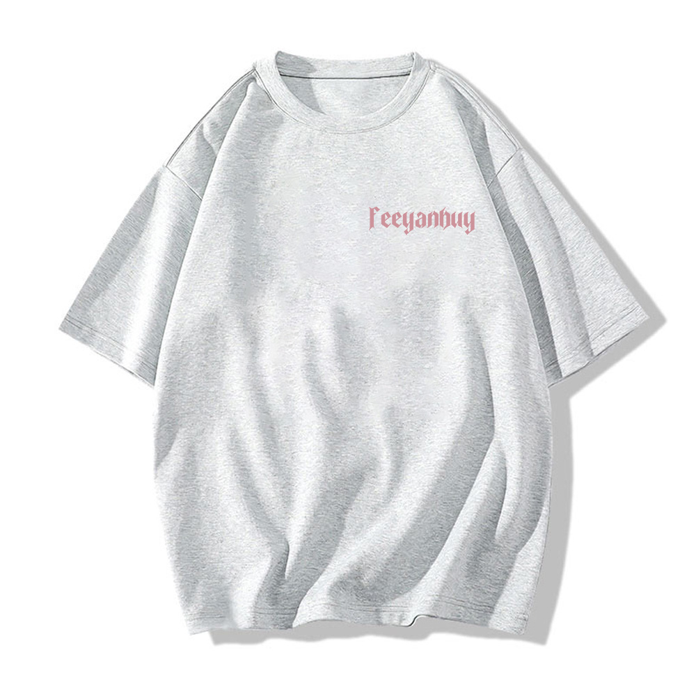 Áo Thun cotton Tay Ngắn Dáng Rộng In Hình Quả Lê Phong Cách hip hop Thời Trang Cho Nam